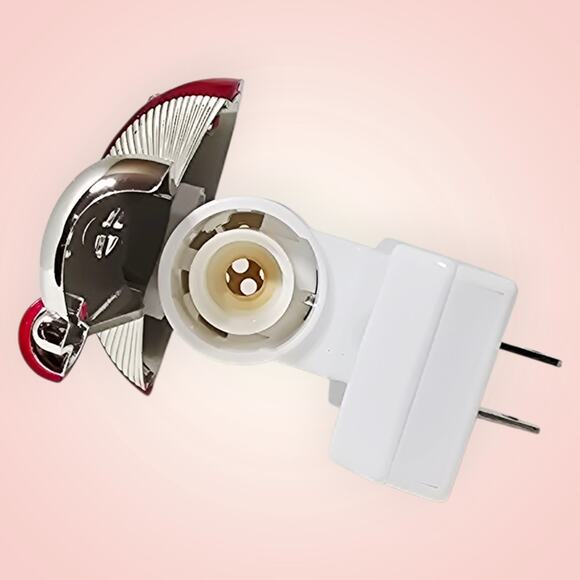 Bath & Body Works Jeweled Red Mushroom House Nightlight Plug Rhinestone - Picture 4 of 8